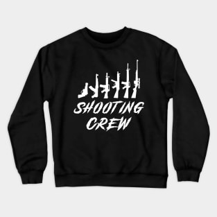 Shooting Crew Awesome Tee: Aiming for Laughter! Crewneck Sweatshirt